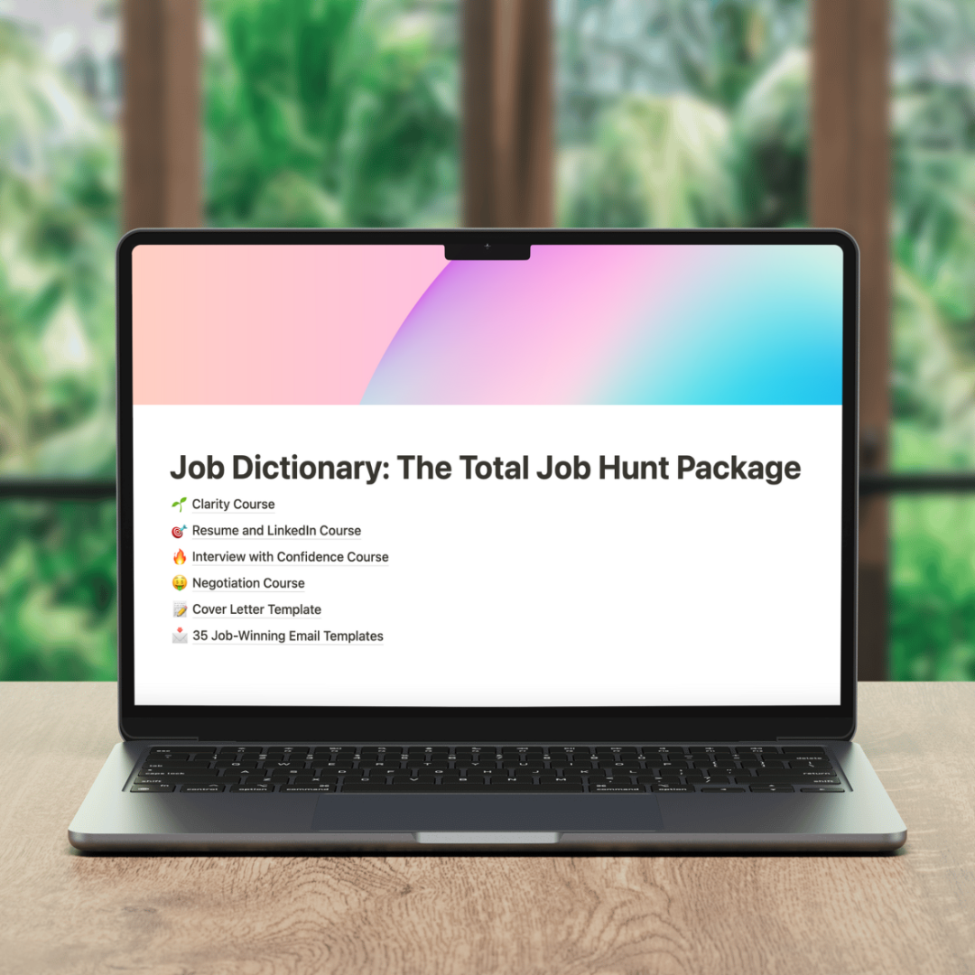 The Total Job Hunt Package (40% OFF ALL Our Courses)